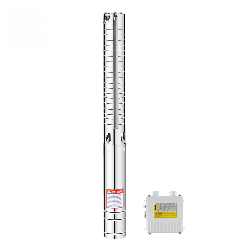 Water Pump Submersible - ปั๊มจุ่มใต้น้ำสแตนเลส 304 รุ่น 4SPM2/9 กำลังไฟ 0.37
