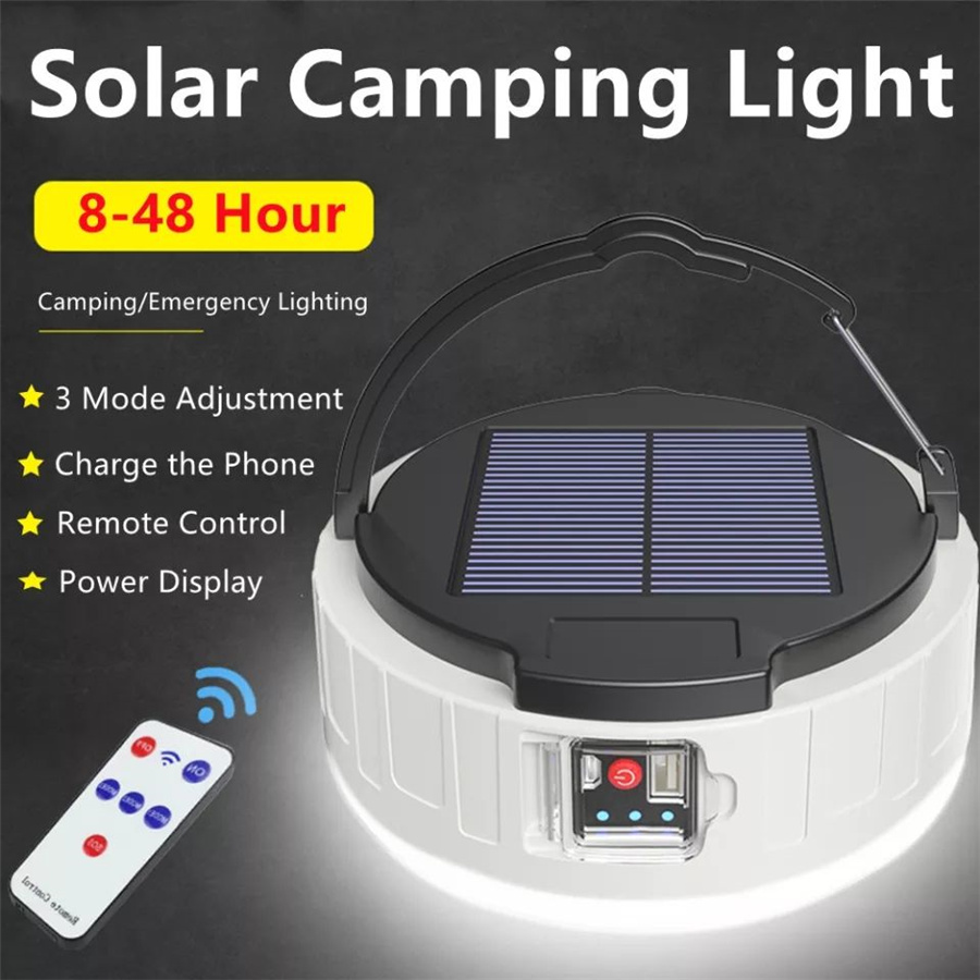 Outdoor Power New Market - ใหม่พลังงานแสงอาทิตย์ LED Camping Light กลางแจ้ง USB