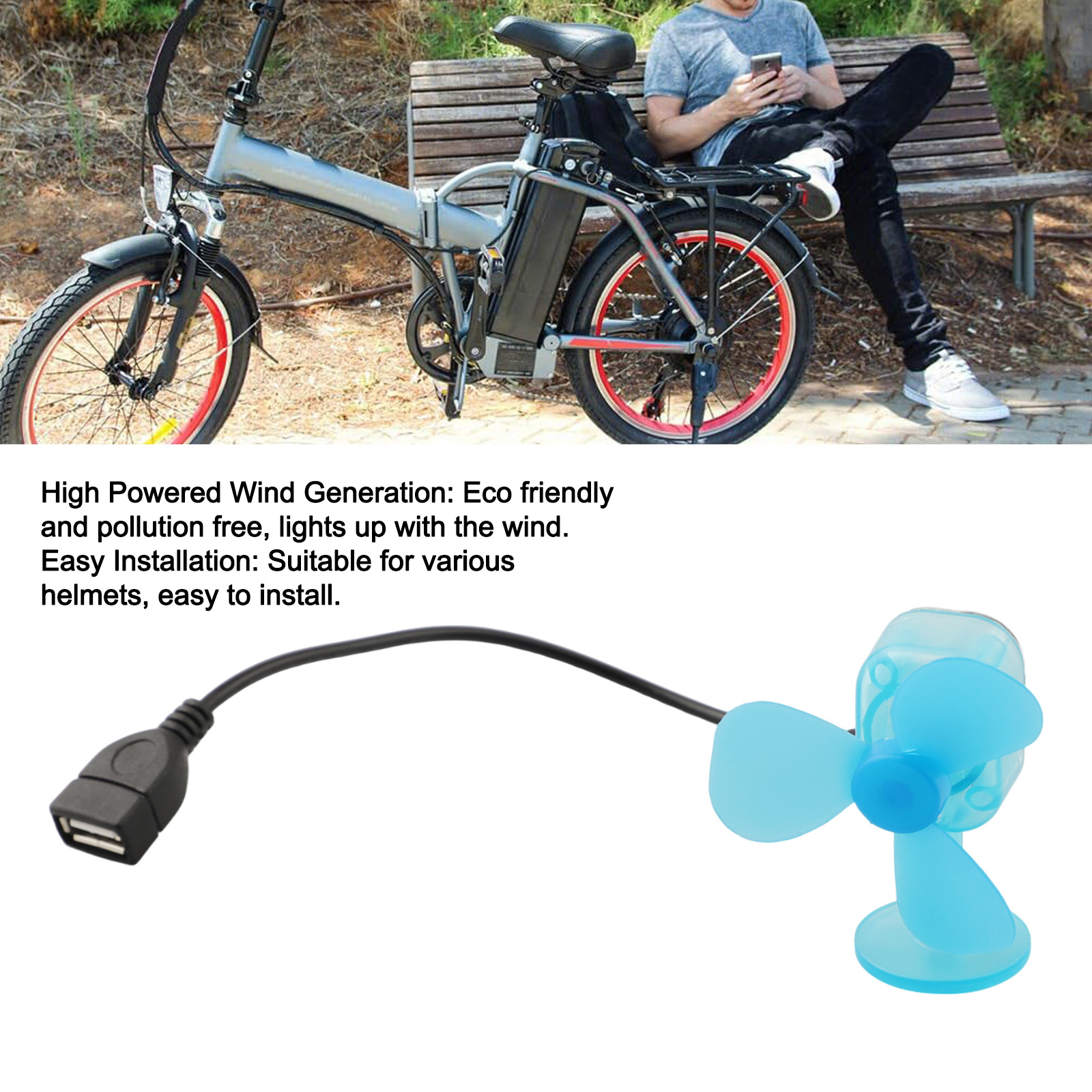 Outdoor Power Products - สำหรับ/มินิ/เครื่องกำเนิดไฟฟ้ากังหันลมแบบพกพา 5W USB สำหรับชาร์จสำหรับการเดินทางกลางแจ้ง แคมป์ปิ้ง แหล่งจ่ายไฟสำหรับผลิตภัณฑ์ดิจิทัล