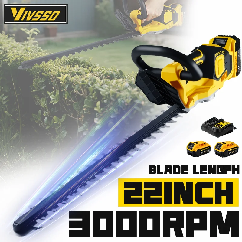 Lawn Mower Battery - เครื่องตัดแต่งกิ่งไม้ไร้สาย VIVSSO เครื่องตัดหญ้าไฟฟ้า เครื่องตัดแต่งกิ่งไม้ในครัวเรือน เครื่องตัดหญ้ากำจัดวัชพืช เครื่องมือทำสวน
