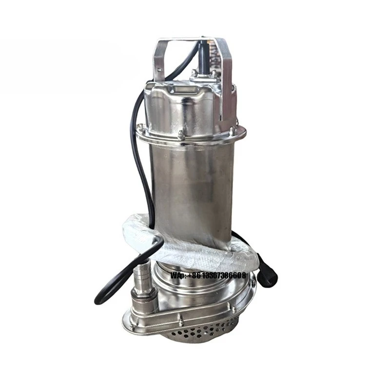 Water Pump Submersible - ปั๊มน้ำเสียสแตนเลสแบบจุ่มใต้น้ำ ไม่ก่อให้เกิดการอุดตัน สำหรับน้ำโคลน น้ำเสียอุตสาหกรรม ราคาขายส่ง