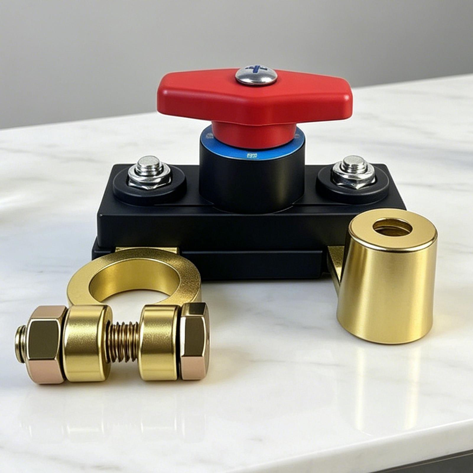 Outdoor Power Parts - สวิตช์ตัดการเชื่อมต่อแบตเตอรี่รถยนต์ ตัวตัดวงจรไฟฟ้าอัตโนมัติ ป้องกันการปิดเครื่อง ป้องกันการรั่วไหล อะไหล่รถยนต์อเนกประสงค์