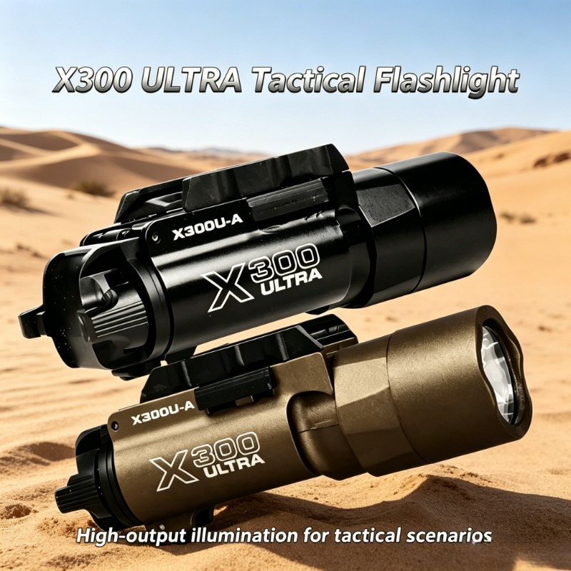 Outdoor Power Parts - 2026 ไฟฉายอัลลอยด์ X300U ประหยัดพลังงาน ใช้งานได้ตลอดวัน ไฟสำหรับใช้งานกลางแจ้ง