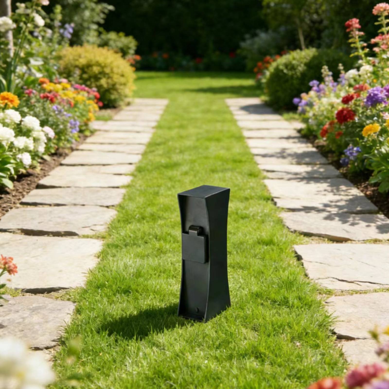 Outdoor Power Outlet Waterproof - เสาปลั๊กไฟกลางแจ้ง ติดตั้งง่าย กันน้ำ ทนทานต่อสภาพอากาศ