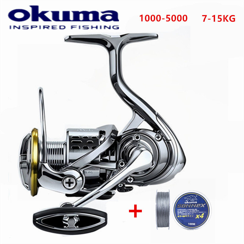 Outdoor Power Reel - โอคุมะ รอกตกปลาโลหะทั้งหมด ป้องกันสนิม ลื่นไหล ระบบเบรค 5.5:1