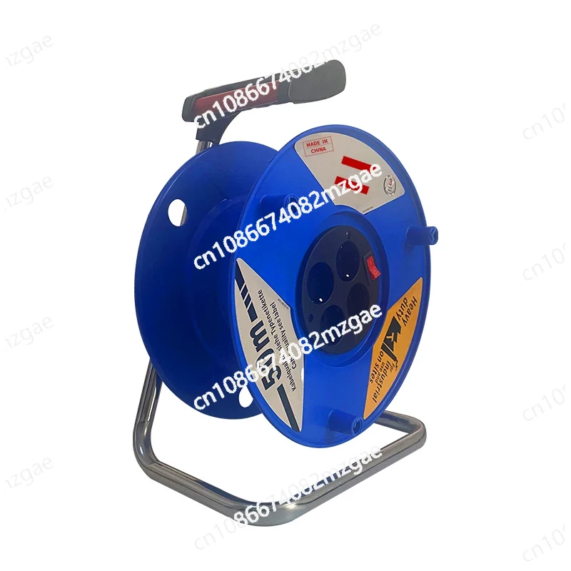 Outdoor Power Reel - สายพ่วงม้วนเก็บได้สำหรับใช้งานภายนอกอาคาร 20 ม. 30 ม. 50