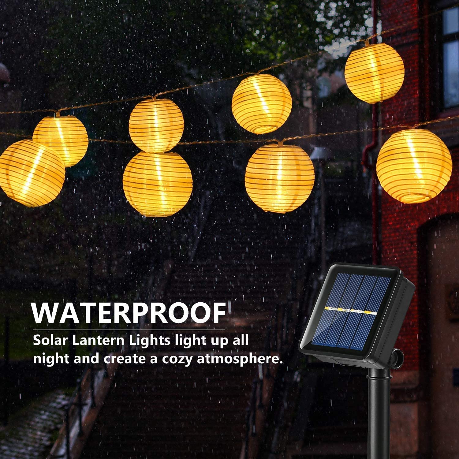 โคมไฟกันน้ำพลังงานแสงอาทิตย์เช - Outdoor Power Outlet Solar บทวิจารณ์และราคา