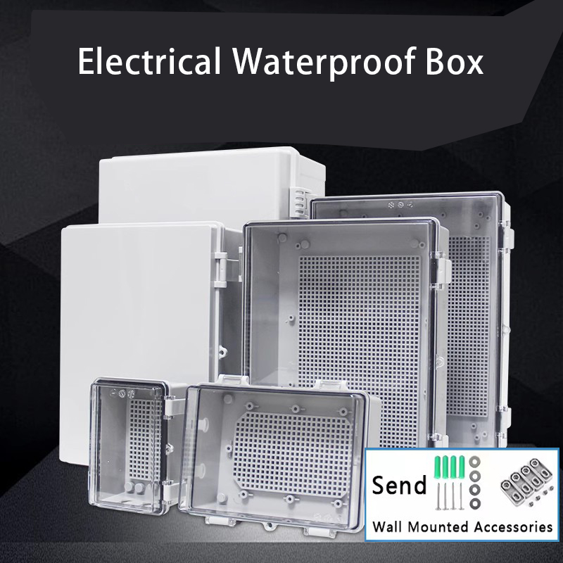 กล่องรวมสัญญาณกันน้ำ IP66 สีเท - Outdoor Power Junction Box บทวิจารณ์และราคา