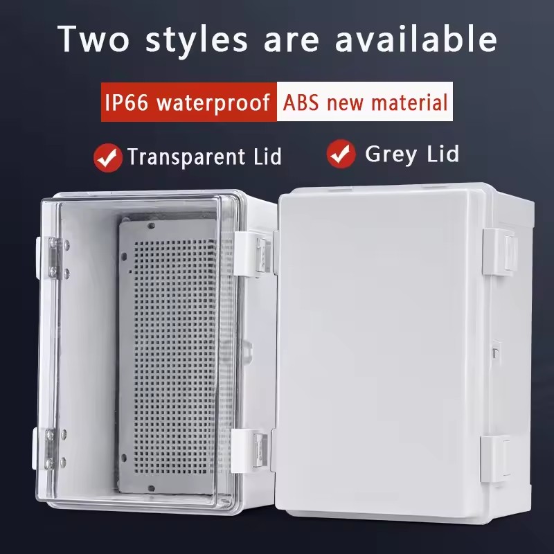 กล่องรวมสัญญาณกันน้ำ IP66 สีเท - Outdoor Power Junction Box บทวิจารณ์และราคา