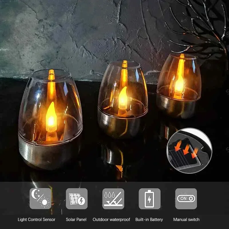 LED พลังงานแสงอาทิตย์เทียนแสง  - Outdoor Power Outlet Solar บทวิจารณ์และราคา
