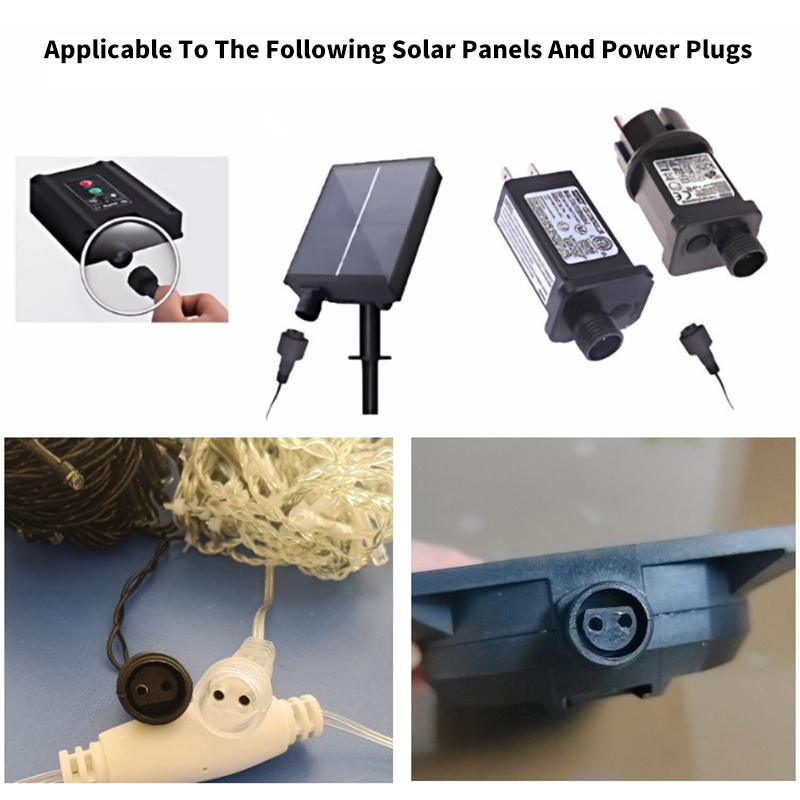 ขั้วต่อ LED 2 พิน พร้อมสายเชื่ - Outdoor Power Outlet Solar บทวิจารณ์และราคา