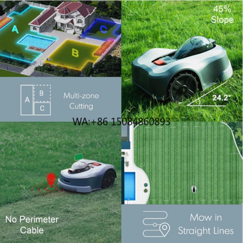 เครื่องตัดหญ้าอัตโนมัติประสิทธ - Lawn Mower Battery บทวิจารณ์และราคา