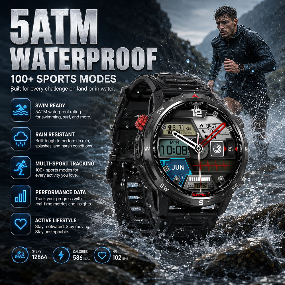 นาฬิกาสมาร์ทวอทช์กลางแจ้งรุ่นใ - Outdoor Power Meter Box บทวิจารณ์และราคา