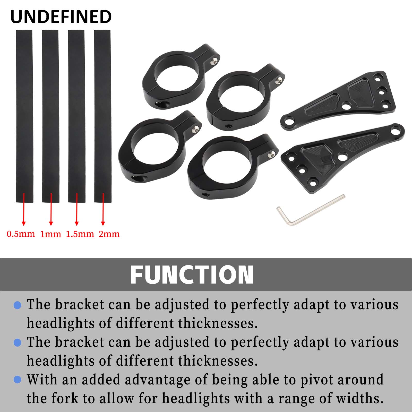 ตัวยึดไฟหน้า33มม.-58มม. ท่อส้อ - Outdoor Power Products บทวิจารณ์และราคา