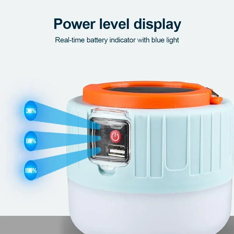LED Solar Camping Light Power  - Outdoor Power Outlet Solar บทวิจารณ์และราคา