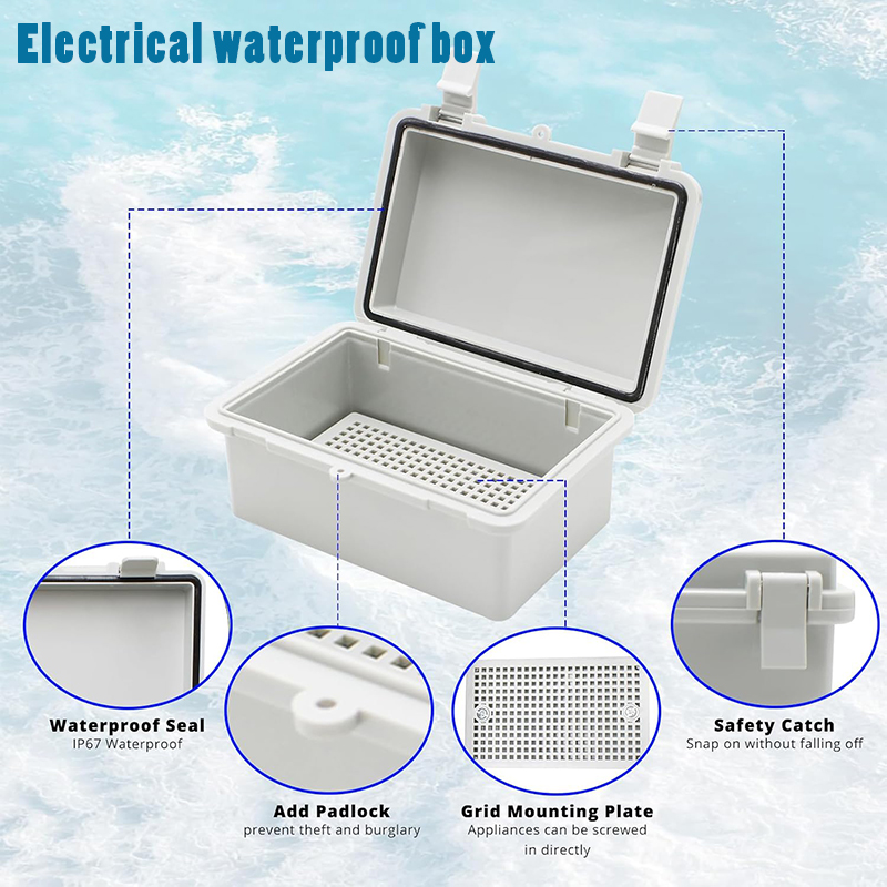 กล่องรวมสายไฟฟ้ากันน้ำ IP66 สำ - Outdoor Power Junction Box บทวิจารณ์และราคา