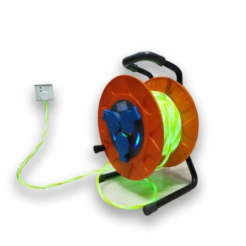 สายพ่วงไฟฟ้าแบบม้วนเก็บได้ 4 ท - Outdoor Power Reel บทวิจารณ์และราคา