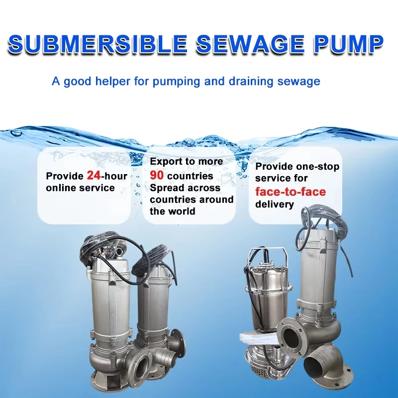 ปั๊มน้ำเสียสแตนเลสแบบจุ่มใต้น้ - Water Pump Submersible บทวิจารณ์และราคา