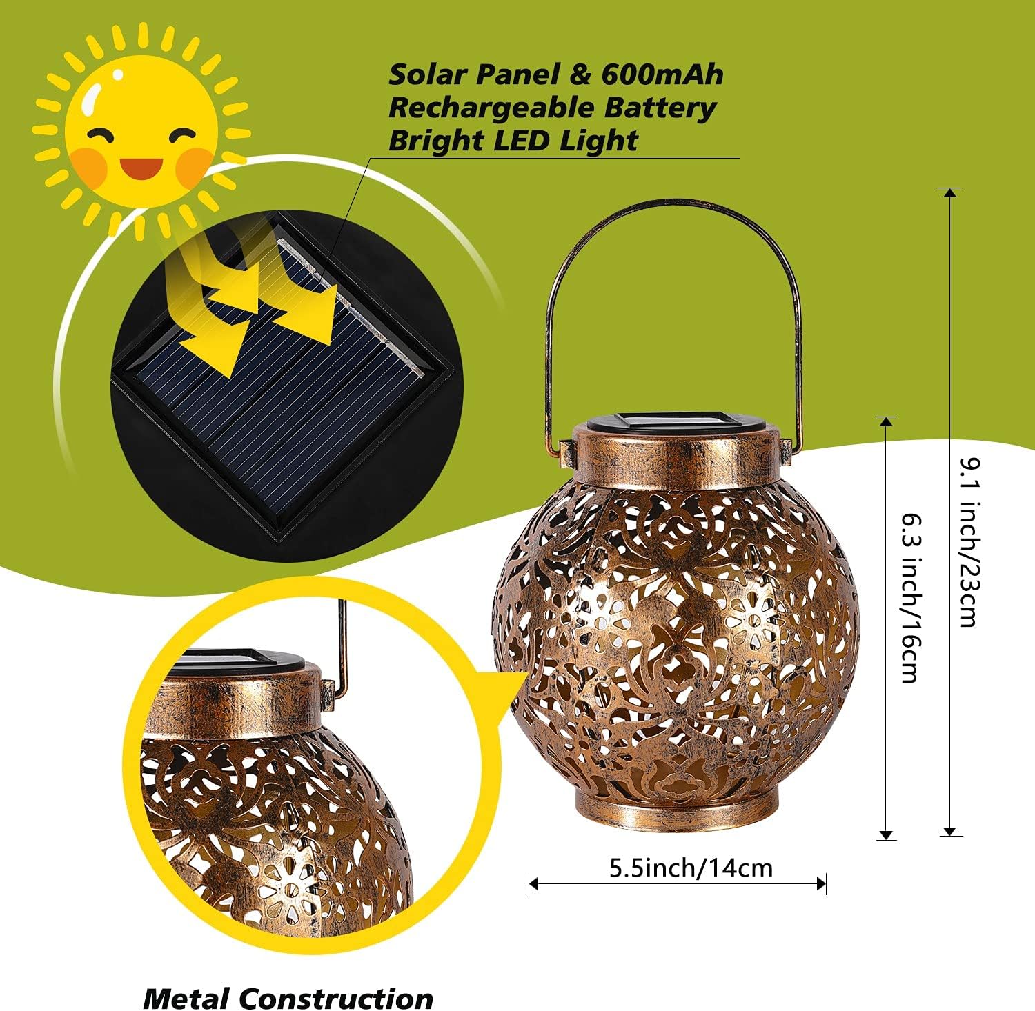 1-6 ชิ้นโคมไฟพลังงานแสงอาทิตย์ - Outdoor Power Outlet Solar บทวิจารณ์และราคา