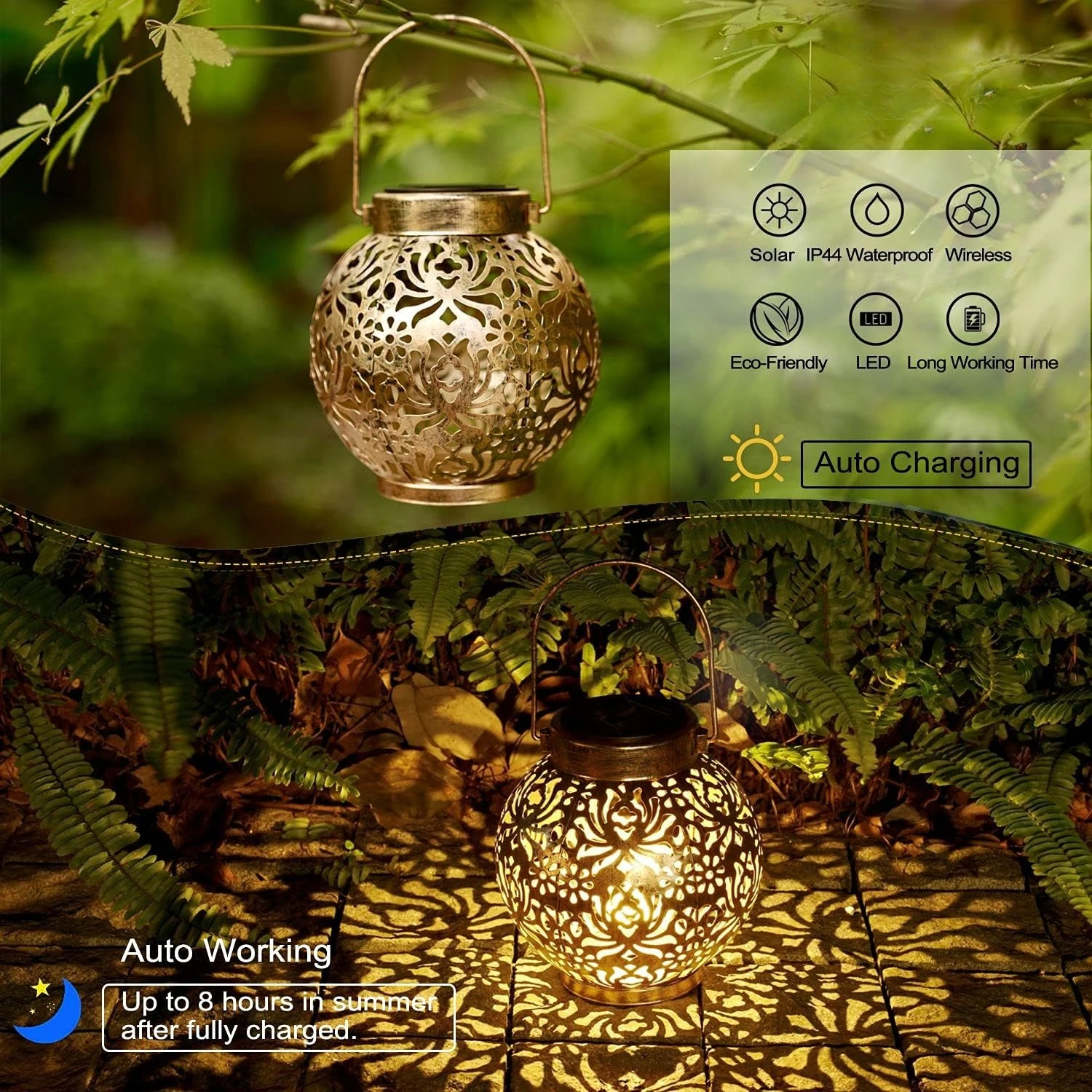 1-6 ชิ้นโคมไฟพลังงานแสงอาทิตย์ - Outdoor Power Outlet Solar บทวิจารณ์และราคา