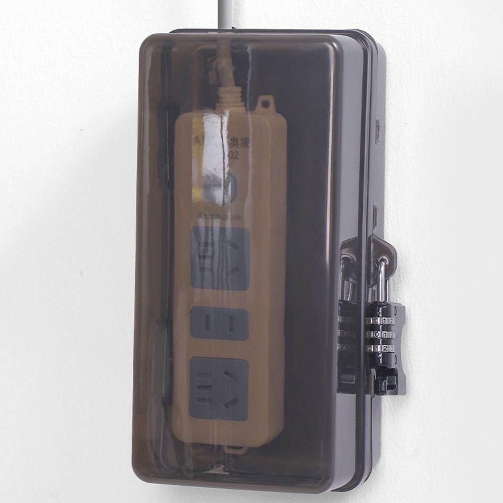 กล่องปลั๊กพลาสติกทนทาน ป้องกัน - Outdoor Power Outlet Waterproof บทวิจารณ์และราคา
