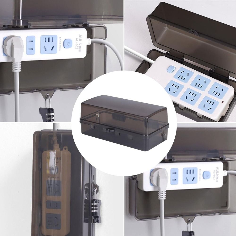 กล่องปลั๊กพลาสติกทนทาน ป้องกัน - Outdoor Power Outlet Waterproof บทวิจารณ์และราคา