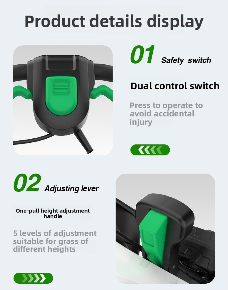 เครื่องตัดหญ้าไฟฟ้าไร้สาย พร้อ - Lawn Mower Battery บทวิจารณ์และราคา