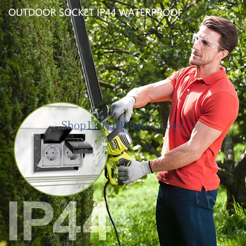 02DC Electrical Outlet ครัวเรื - Outdoor Power Outlet Waterproof บทวิจารณ์และราคา