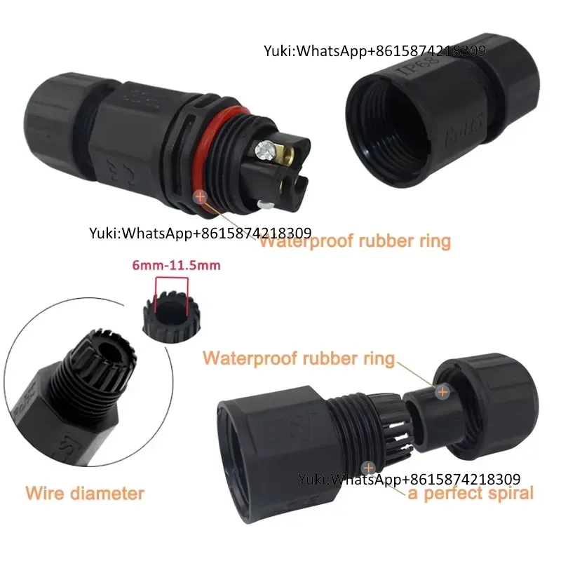 IP68 สายเคเบิลกันน้ำ T-TAP ขั้ - Outdoor Power Junction Box บทวิจารณ์และราคา