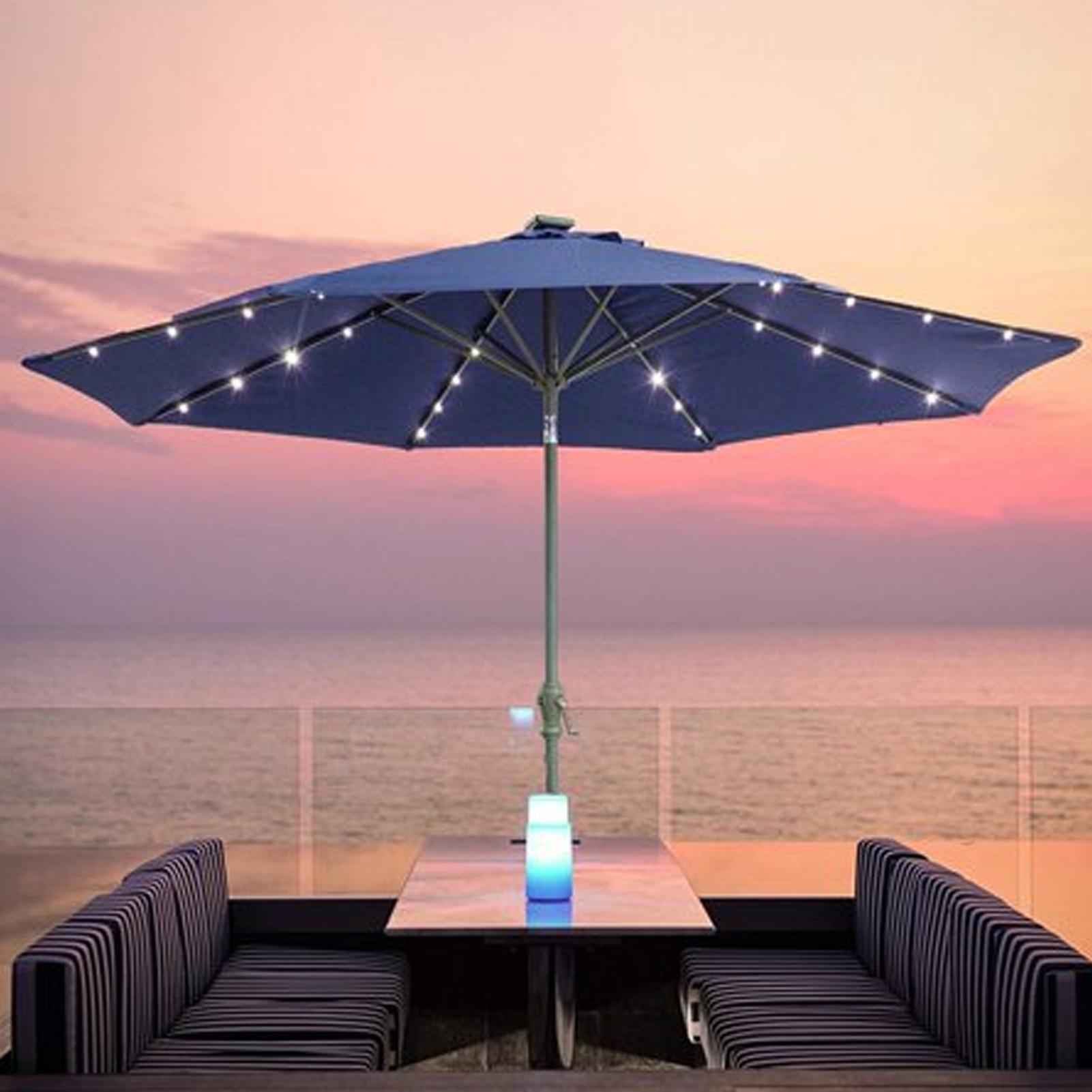 ไฟประดับร่มโซลาร์เซลล์ 104 LED - Outdoor Power Outlet Solar บทวิจารณ์และราคา