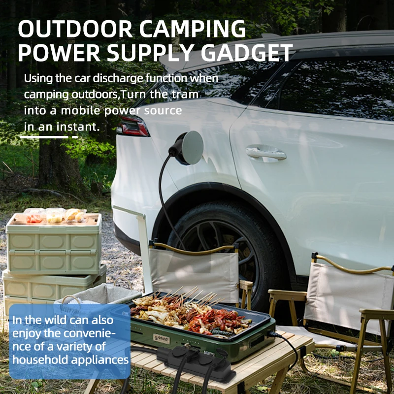 สายชาร์จรถยนต์ไฟฟ้าแบบพกพา 16A - Outdoor Power Parts บทวิจารณ์และราคา