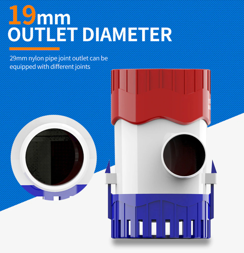ปั๊มน้ำไฟฟ้าใต้น้ำสำหรับเรือ 1 - Water Pump Submersible บทวิจารณ์และราคา