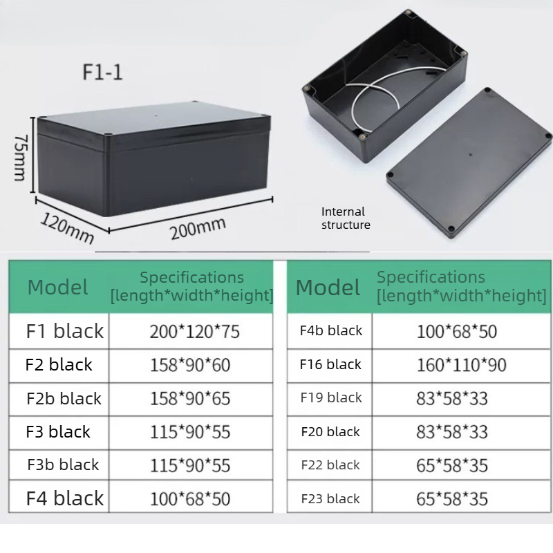 กล่องเชื่อมต่อกันน้ำสามชั้น สำ - Outdoor Power Junction Box บทวิจารณ์และราคา