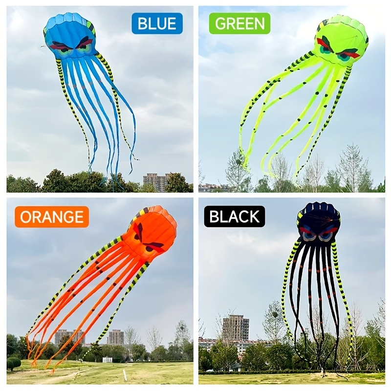 ว่าวปลาหมึก 3 มิติ ขนาด 8 เมตร - Outdoor Power Reel บทวิจารณ์และราคา
