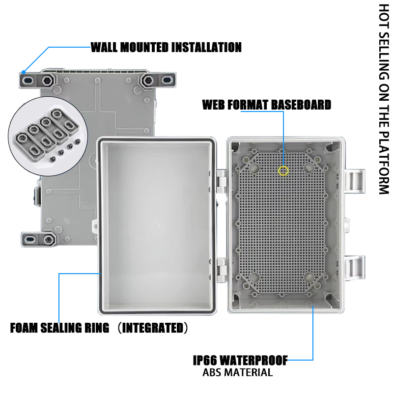 กล่องไฟฟ้ากันน้ำกลางแจ้ง IP66  - Outdoor Power Junction Box บทวิจารณ์และราคา