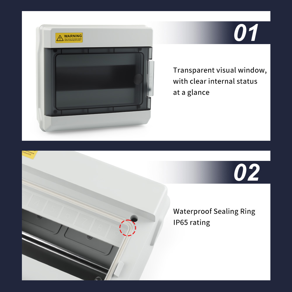 กล่องรวมสายไฟฟ้าซีรีส์ HS พร้อ - Outdoor Power Junction Box บทวิจารณ์และราคา