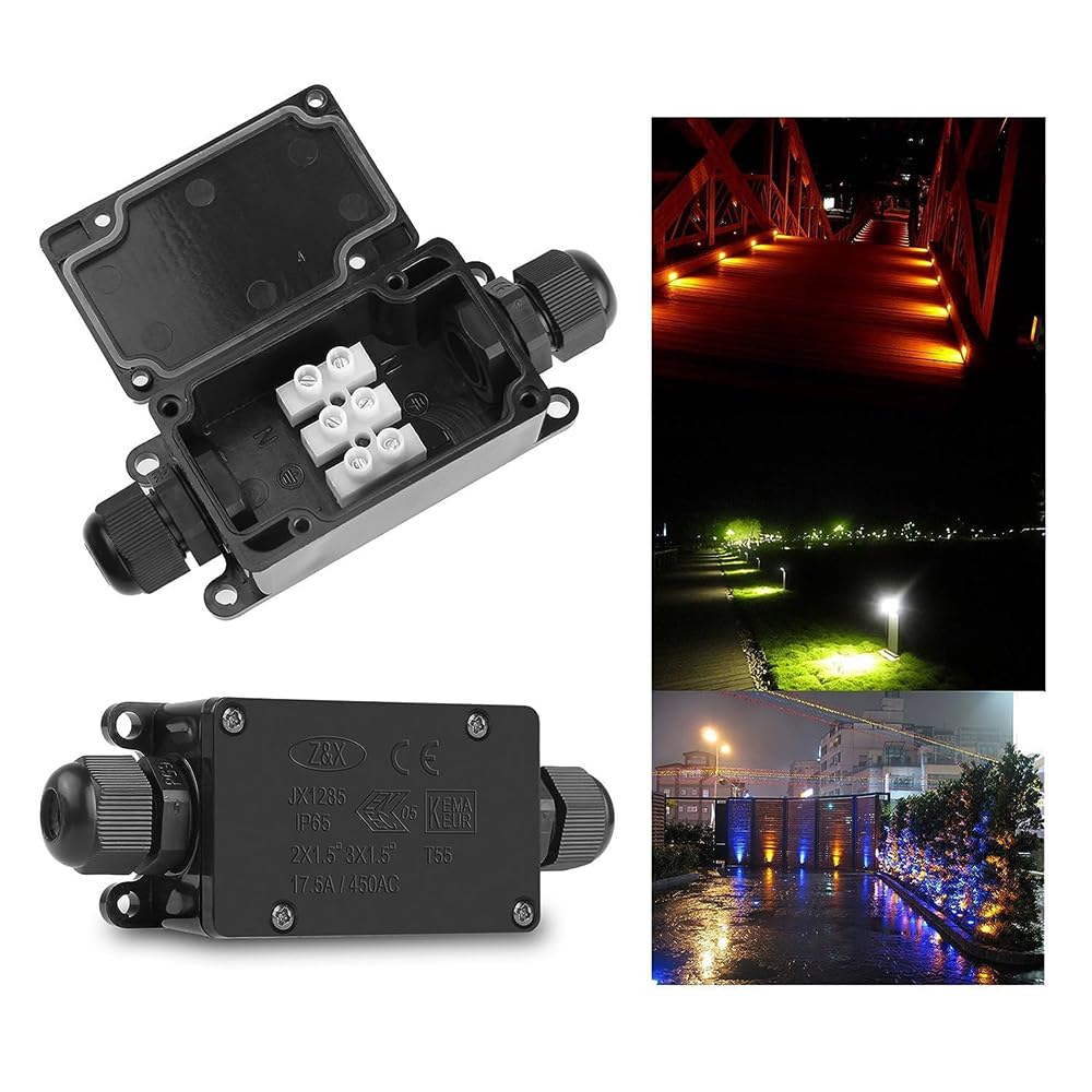 กล่องรวมสายไฟกันน้ำกลางแจ้ง 2  - Outdoor Power Junction Box บทวิจารณ์และราคา