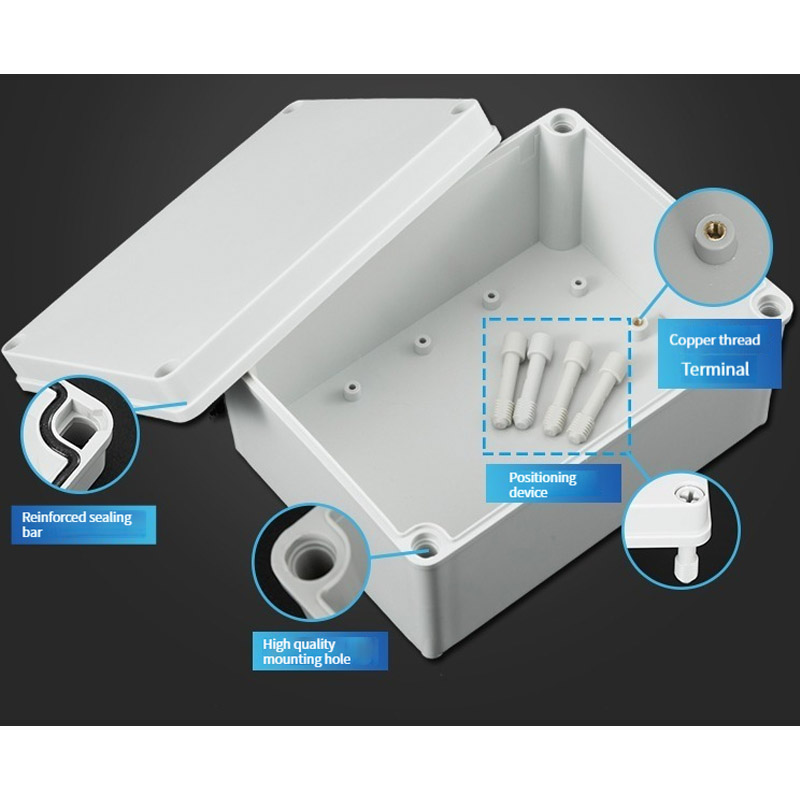 กล่องเชื่อมต่อกันน้ำพลาสติก AB - Outdoor Power Junction Box บทวิจารณ์และราคา