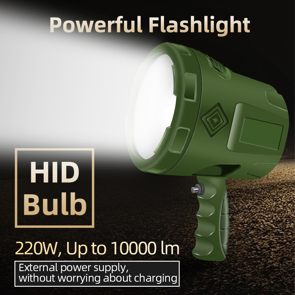ไฟฉาย HID สปอตไลท์ 220w 12v ไฟ - Outdoor Power Not Working บทวิจารณ์และราคา